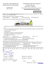 Đề thi Giữa kì 1 Vật lí 12 năm 2025-2026 trường THPT số 1 Lê Hồng Phong (Đắk Lắk)